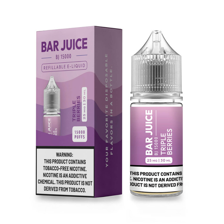 Bar Juice Triple Berries Salts 30ml E-Juice