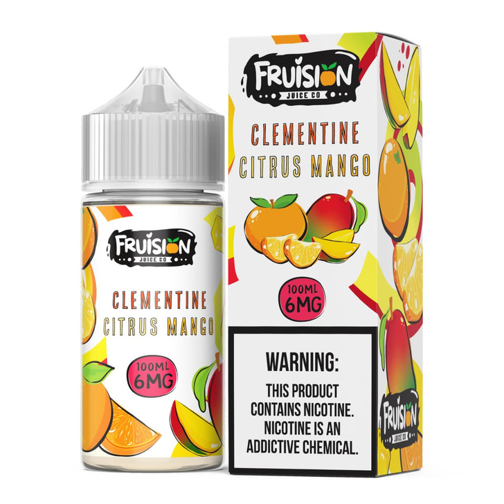 Fruision Clementine Citrus Mango 100ml E-Juice 6mg