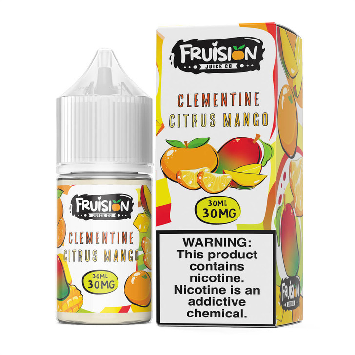 Fruision Salts Clementine Citrus Mango 30ml E-Juice 30mg