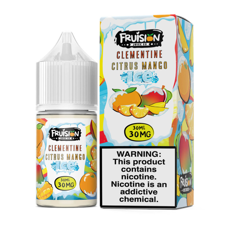 Fruision Salts Clementine Citrus Mango Ice 30ml E-Juice 30mg