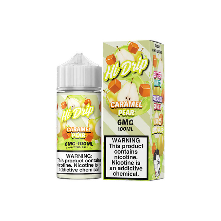 Hi-Drip Caramel Pear 100ml E-Juice