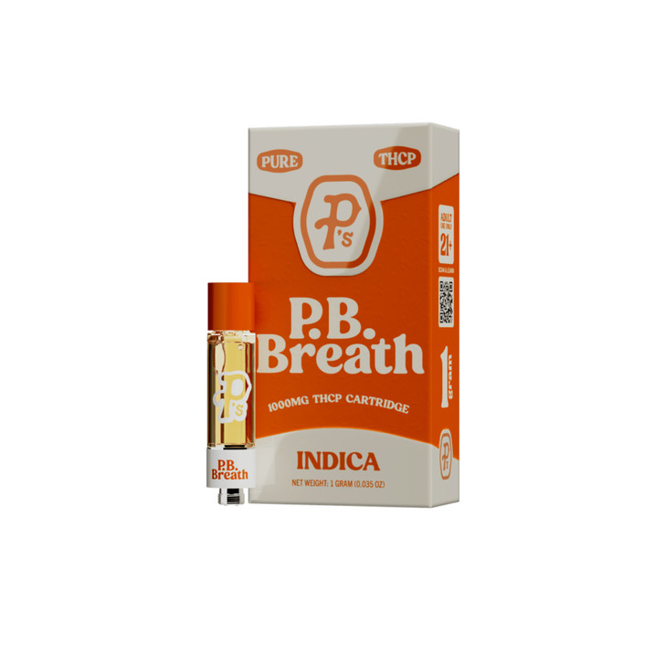 Perfect Pure Ps Highly Potent THC P Cartridge 1G P.B. Breath