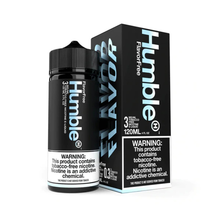 Humble Flavor Free 120ml Tobacco Free Nicotine E-Juice