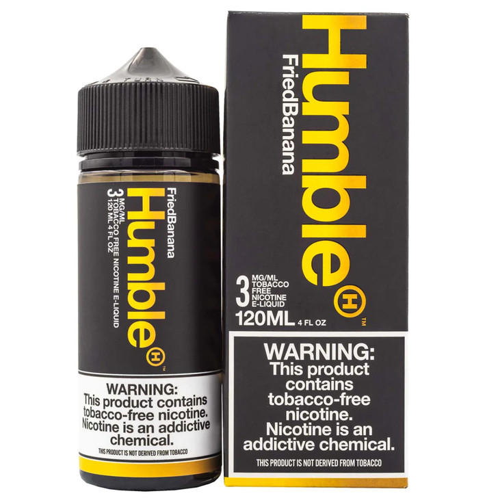 Humble Fried Banana 120ml Tobacco Free Nicotine E-Juice