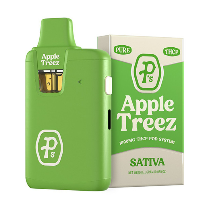 Perfect Pure Pushin P's Pure THC-P Pod Kit - 1G Apple Treez