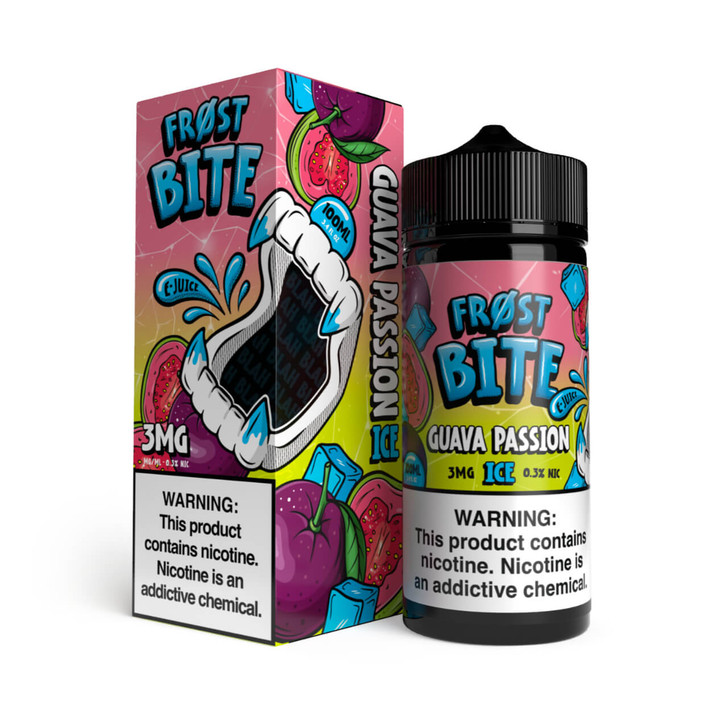 Frost Bite Guava Passion Ice 100ml E-Juice