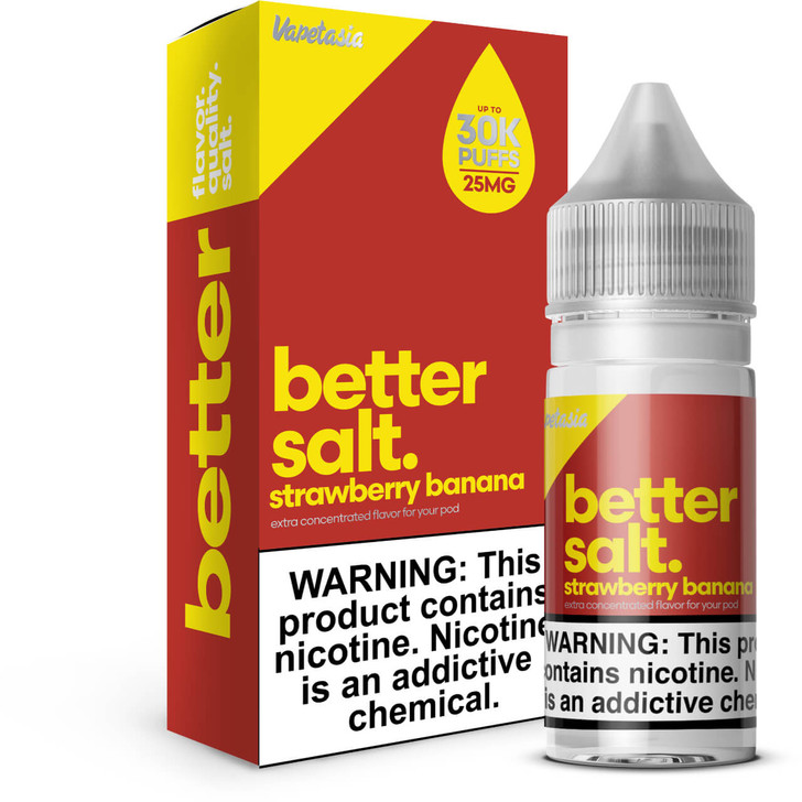 Vapetasia Better Salt Strawberry Banana 30ml E-Juice