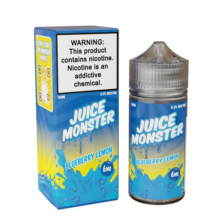 Juice Monster Blueberry Lemon 100ml E-Juice 6mg