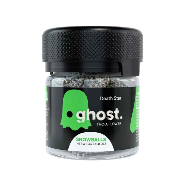 Ghost Snowballs THC-A Flower 4G-Death Star