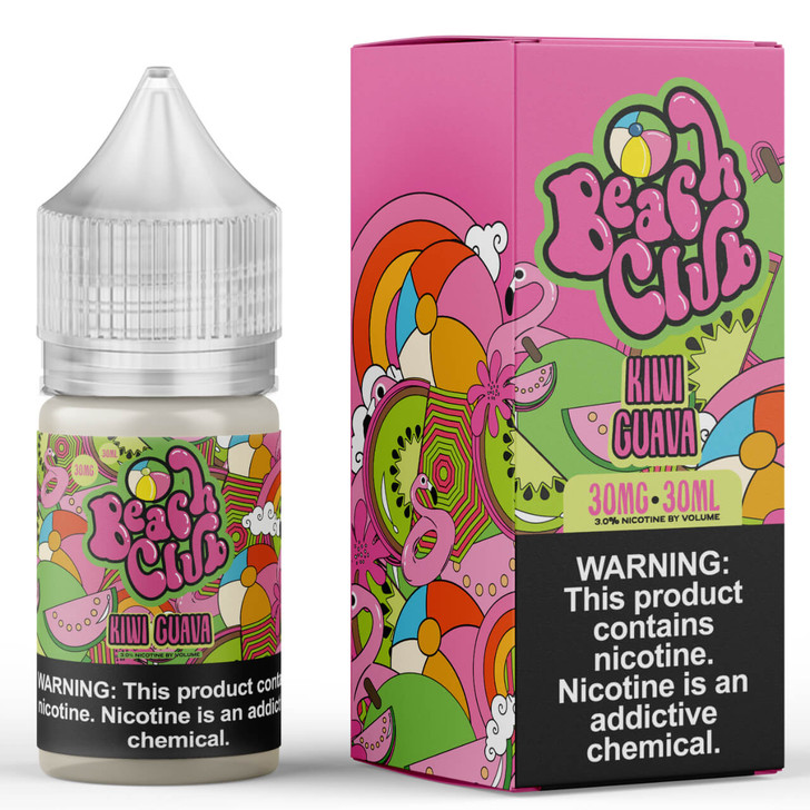 Beach Club Salts Kiwi Guava 30ml E-Juice