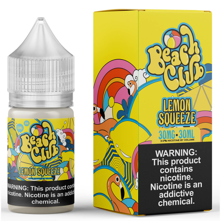 Beach Club Salts Lemon Squeeze 30ml E-Juice