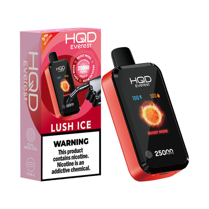 HQD Cuvie X (Everest) Disposable Vape (25000 Puffs) | EcmVape
