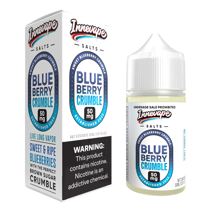 Innevape Blueberry Crumble Salts 30ml EJuice