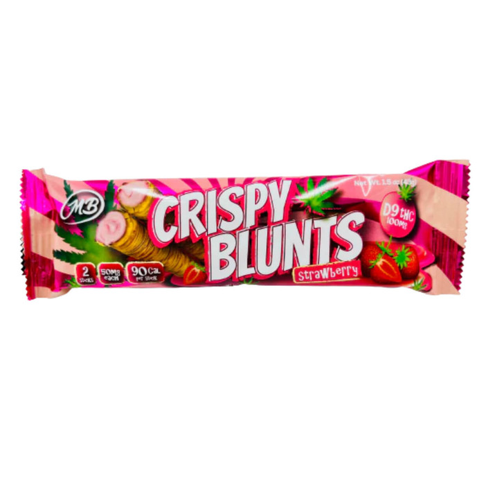 STNR Crispy Blunts Baklava Infused Edibles - 10 Count D9 - Strawberry