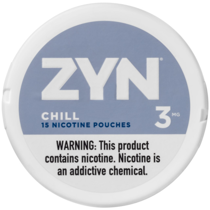 ZYN Nicotine Pouches - 1PK Chill 3MG