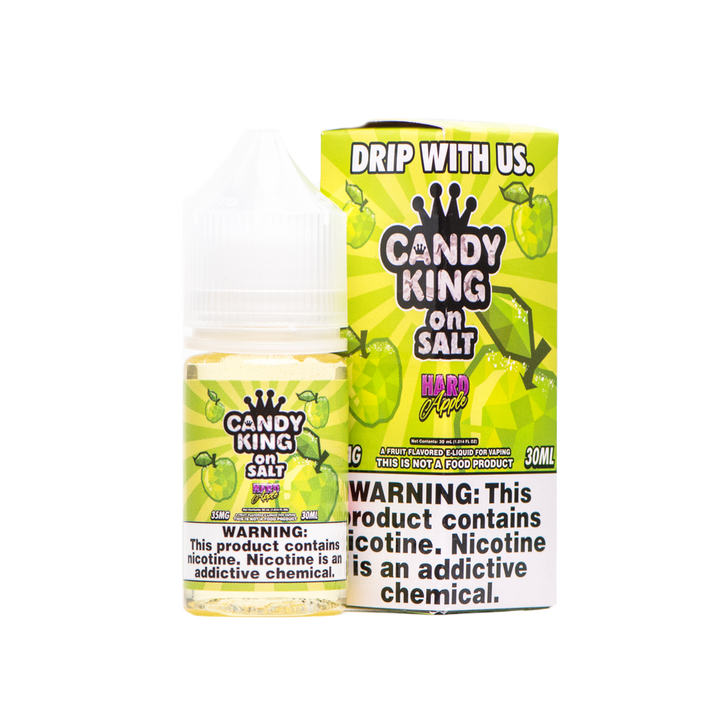 Hard Apple Salt E-Liquid 30ml by Candy King on Salt eJuice
