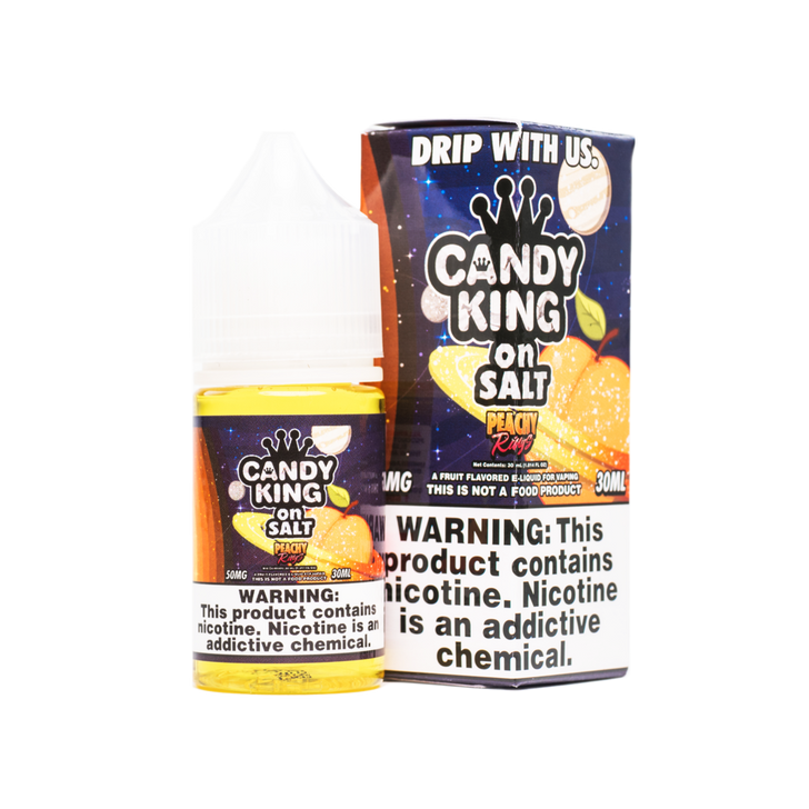 Peachy Rings Salt E-Liquid 30ml by Candy King on Salt eJuice