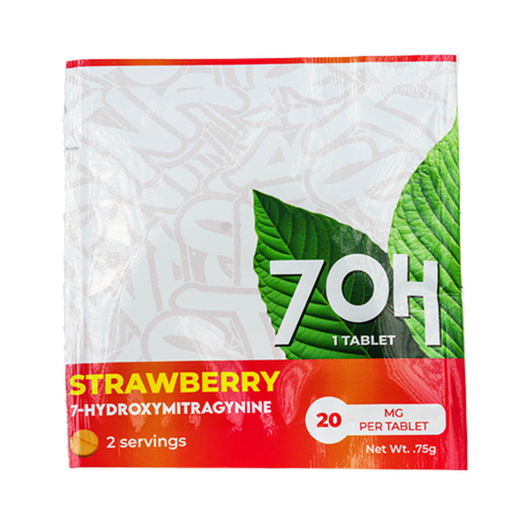 STNR Pure 7-Hydroxymitragynine Tablets 20MG 1CT- 40PK strawberry