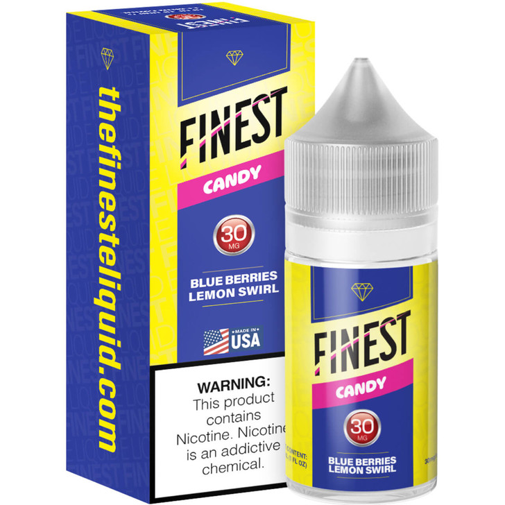 The Finest Candy Edition Blue Berries Lemon Swirl 30ml Salt E-Liquid 30mg