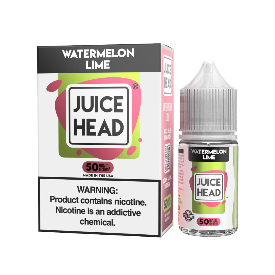 Juice Head Watermelon Lime Salts 30ml E-Juice 50mg