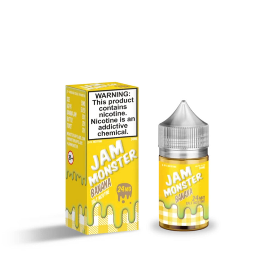 Jam Monster Banana Salt 30ml eJuice