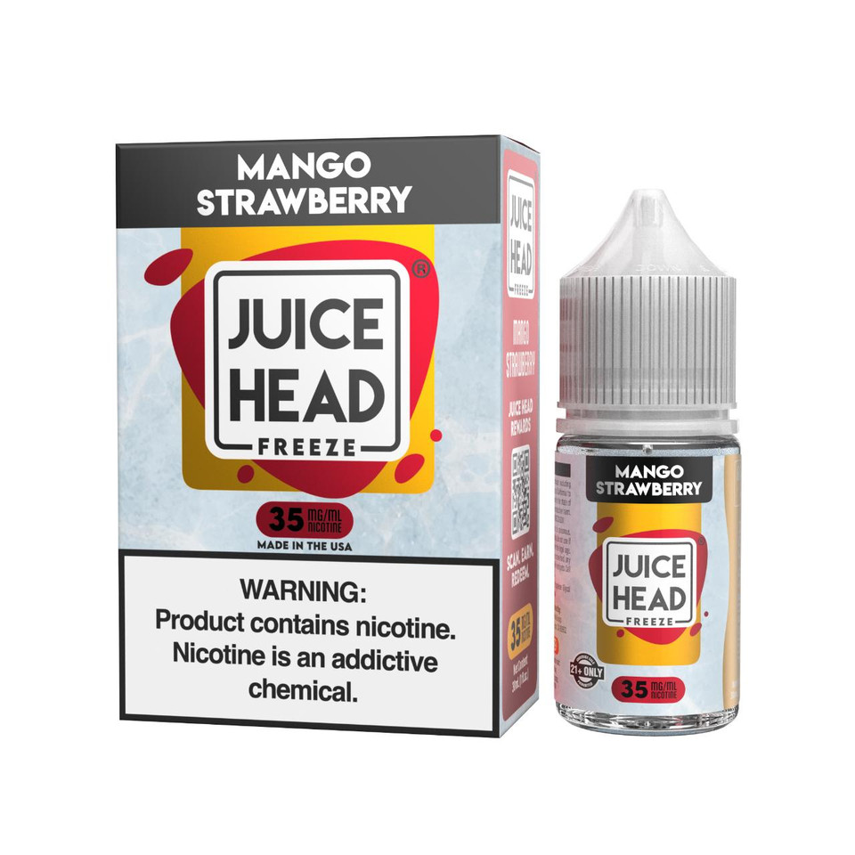 Juice Head Mango Strawberry Freeze Salts 30ml E-Juice 35mg