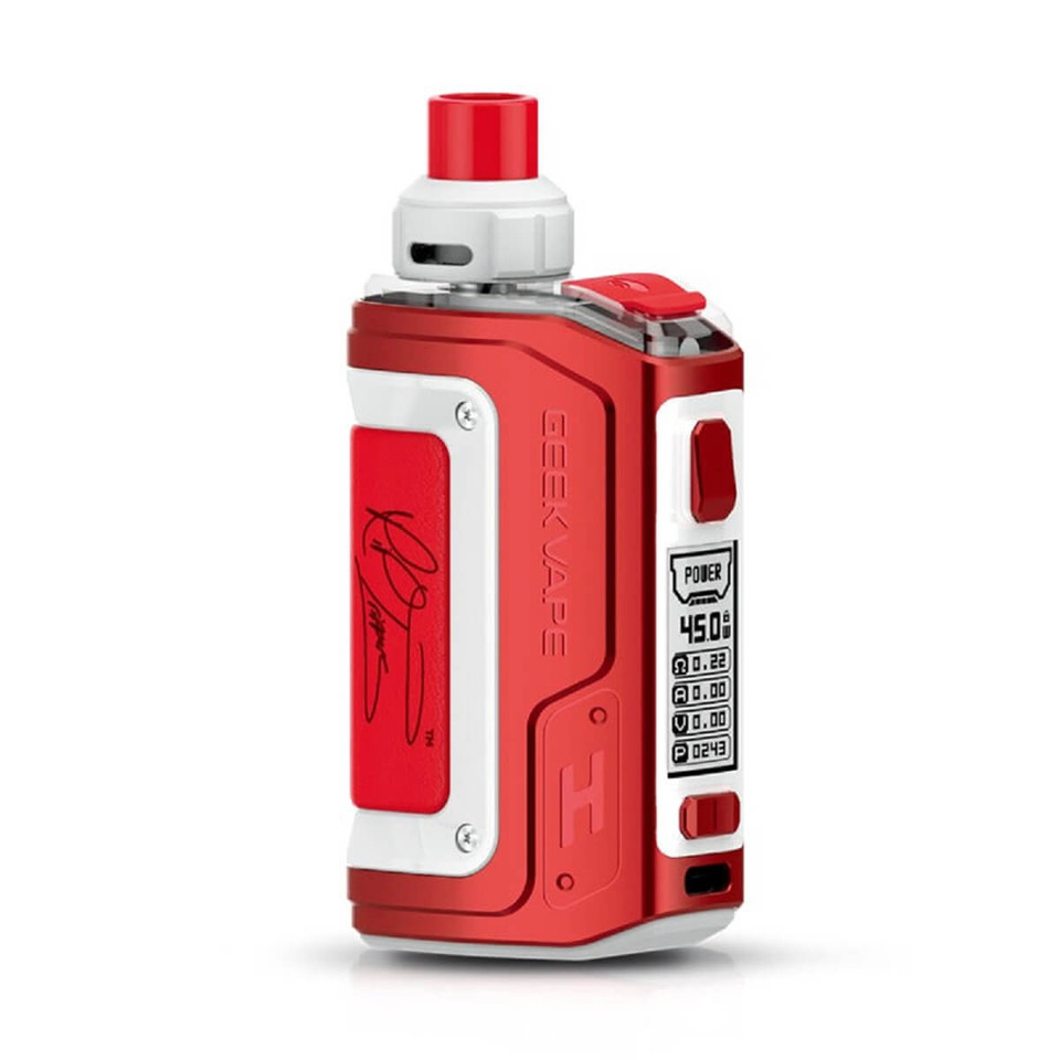 Geekvape H45 (Aegis Hero 2) Pod Mod Kit 1400mah 4ml-Red & White