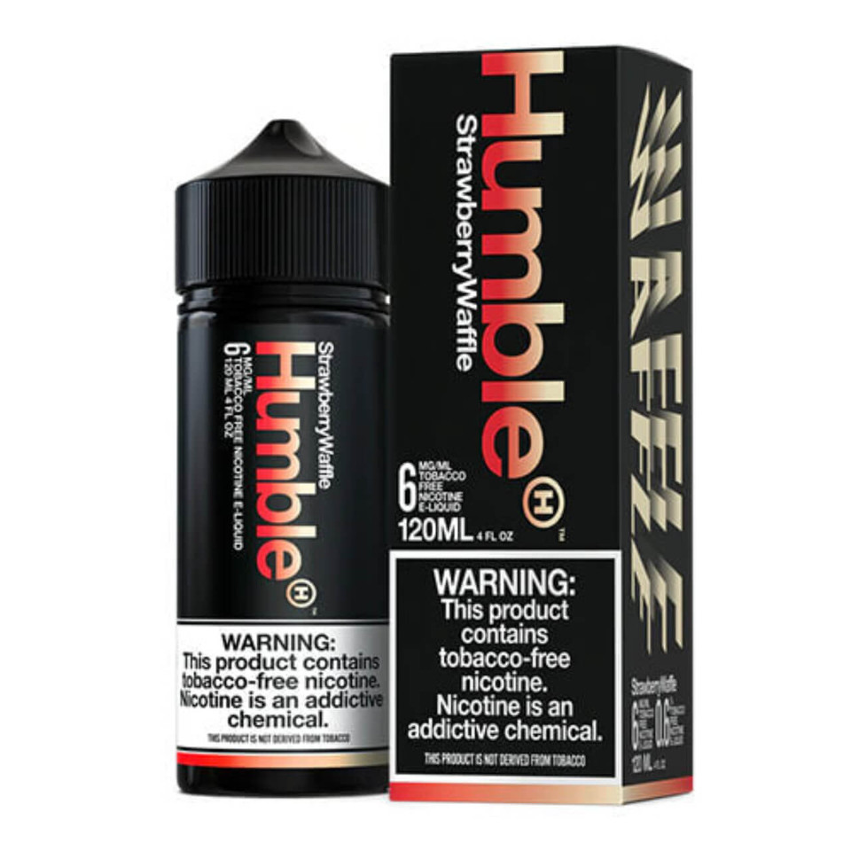 Humble Strawberry Waffle 120ml Tobacco Free Nicotine E-Juice