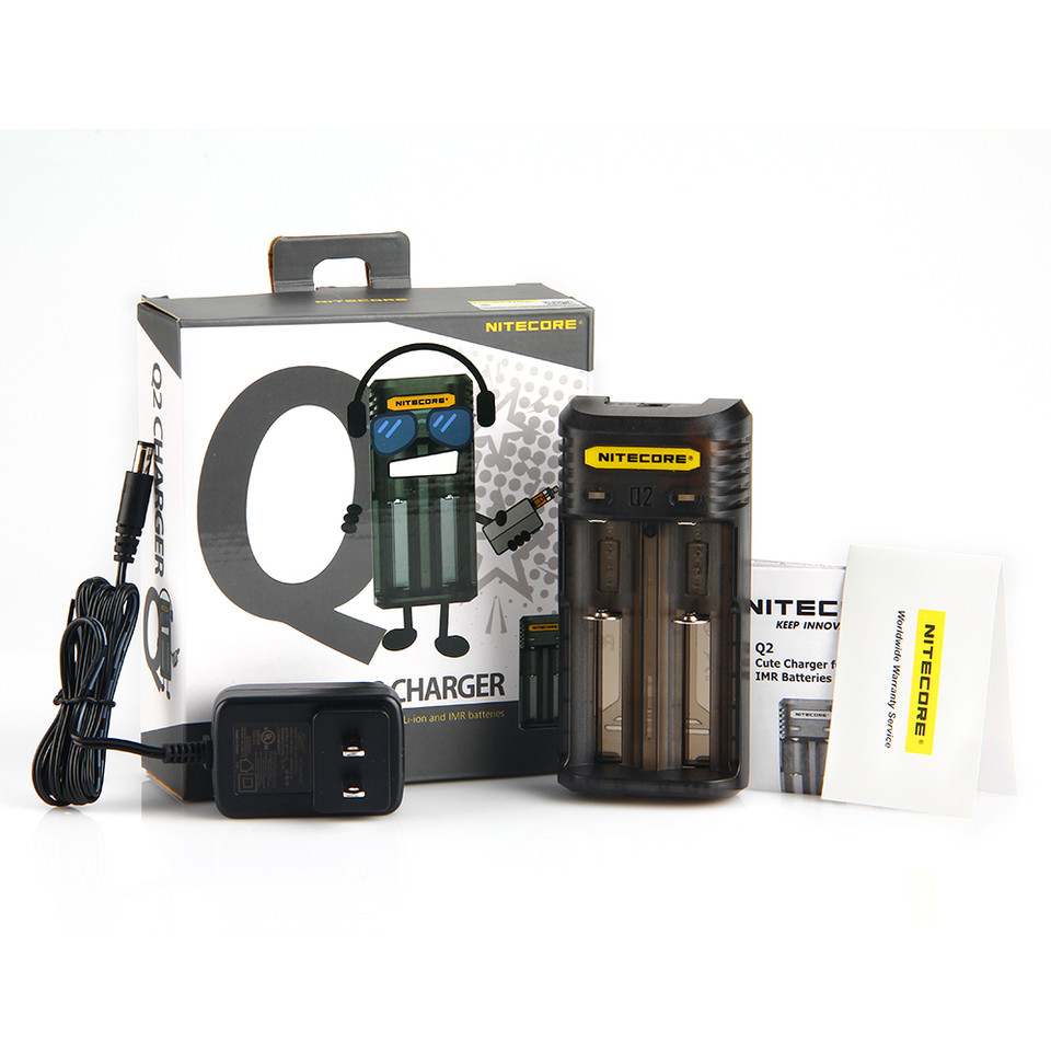 NiteCore Q2 Quick Battery Charger - 2 Bay