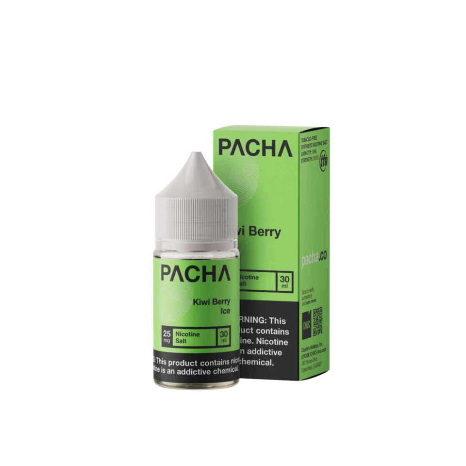 Pacha Salts Kiwi Berry Ice Synthetic Nicotine E-Juice 30ml