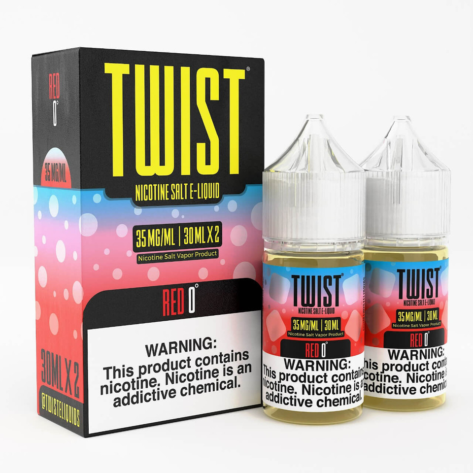 Twist E-Liquids Red No.0 60ml Salt E-Juice