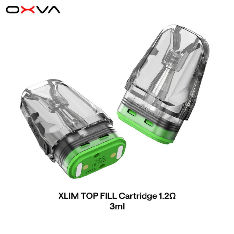 OXVA Xlim Top Fill Replacement Pod Cartridge - 3PK 1.2 OHMS - 3ML
