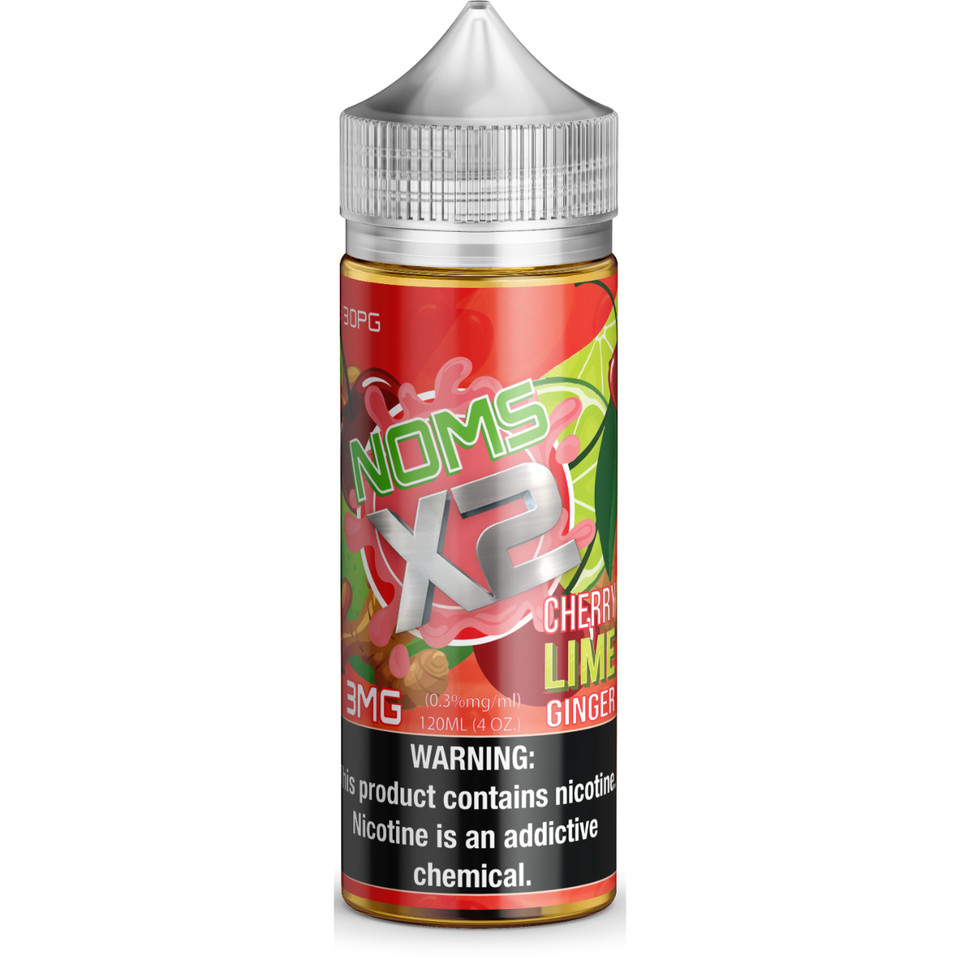 Noms X2 Cherry Lime Ginger 120ml E-Juice