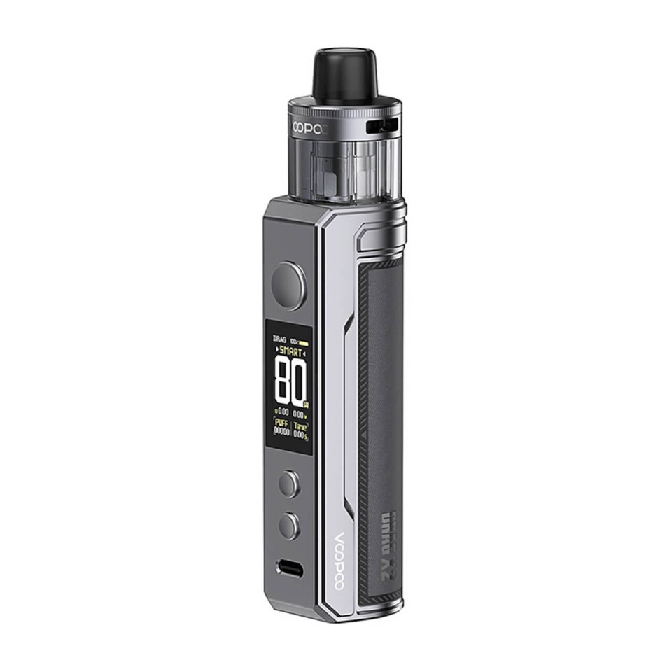 VooPoo DRAG X2 Kit-Gray Metal