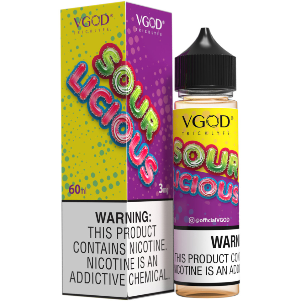 VGOD Sourlicious 60ml E-Juice 3mg