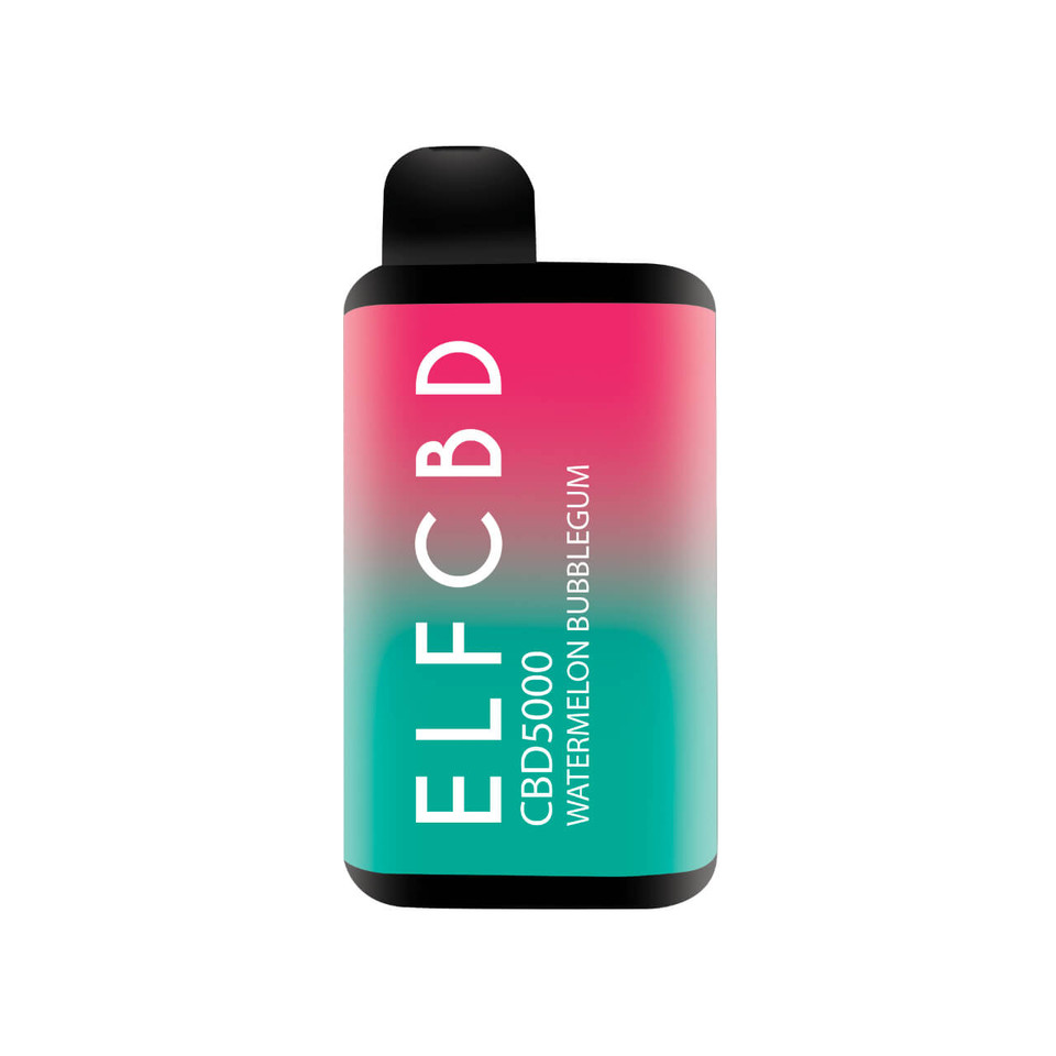 ELF CBD CBD5000 Disposable 12ML WATERMELON BUBBLEGUM DEVICE