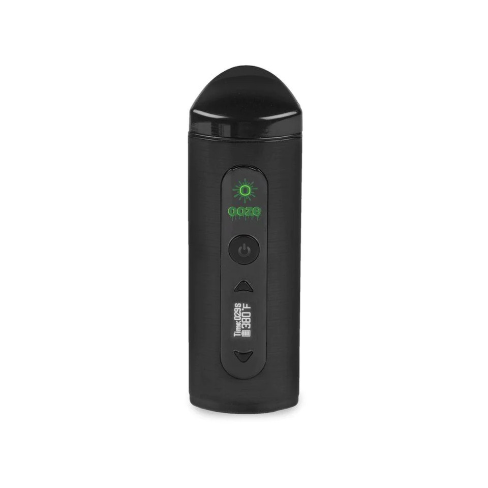 OOZE Drought Dry Herb Vaporizer Black