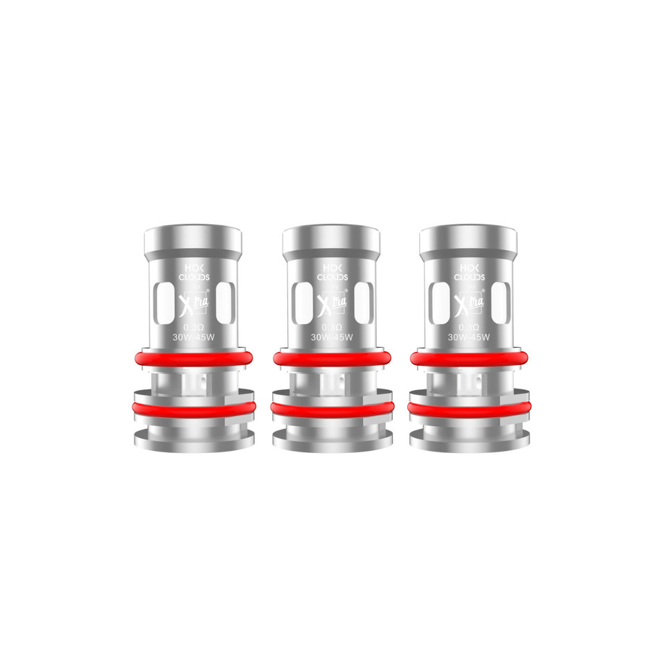 XTRA Hok Clouds Replacement Coil (Pack of 3) 0.3 OHMS