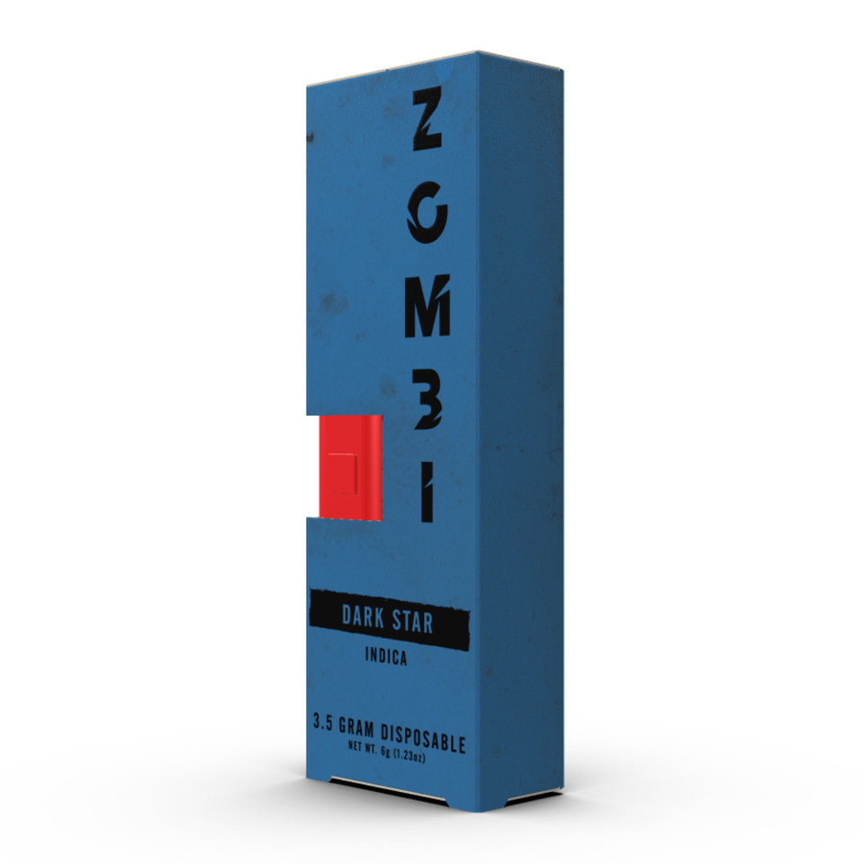 Zombi Countermeasures H4CBDTHC-HHHC Disposable Dark Star
