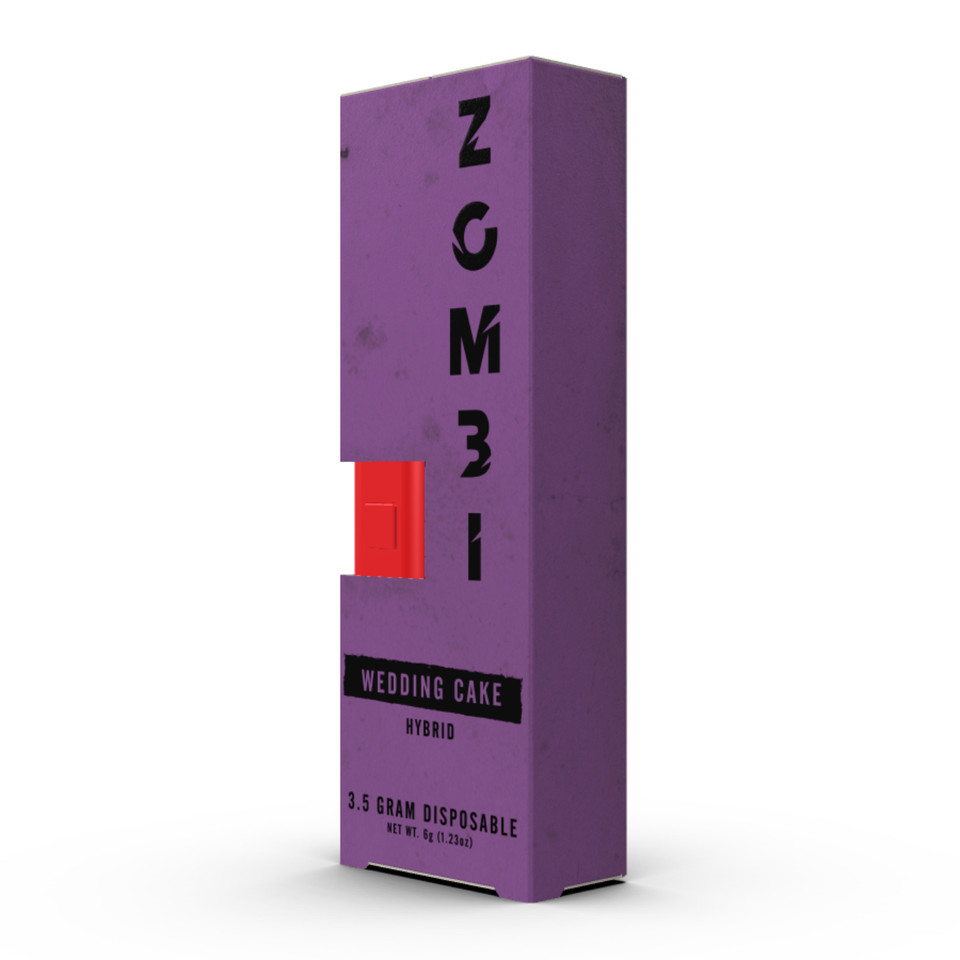 Zombi Countermeasures H4CBDTHC-HHHC Disposable Wedding Cake
