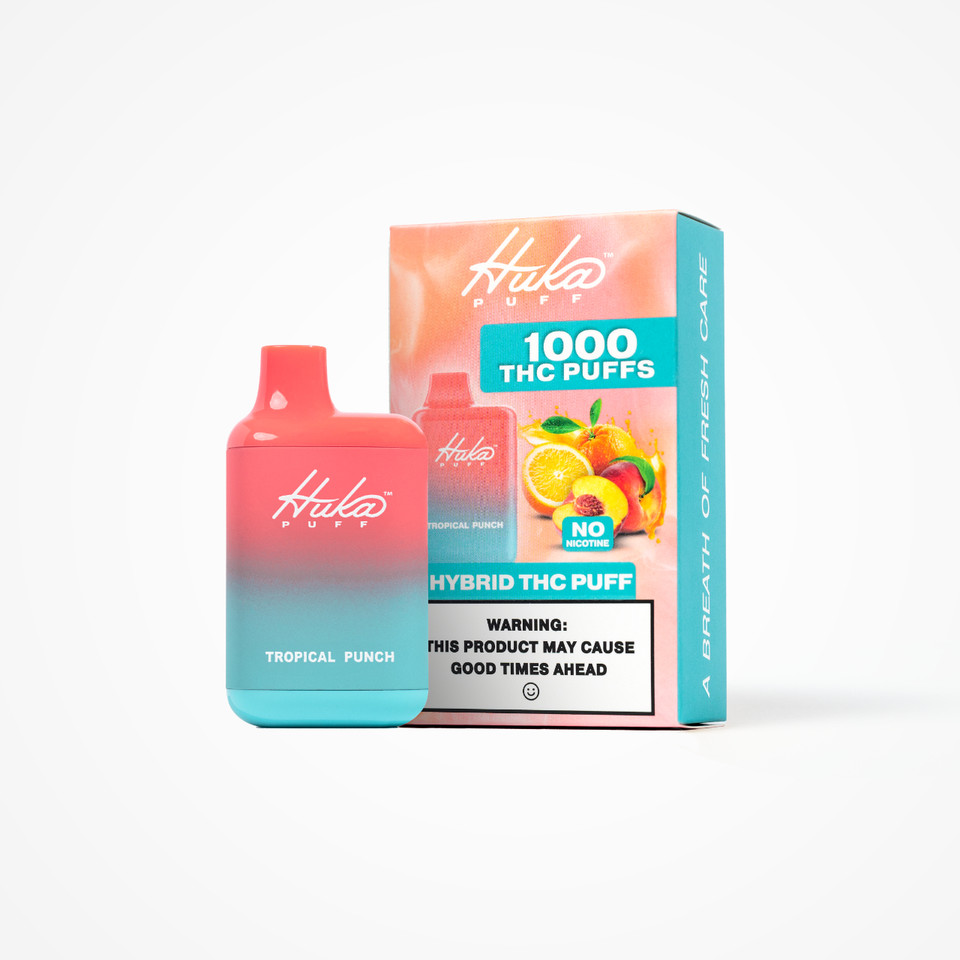 Huka Puff THC-PHHC Hybrid THC Disposable - 1000 Puffs Tropical Punch