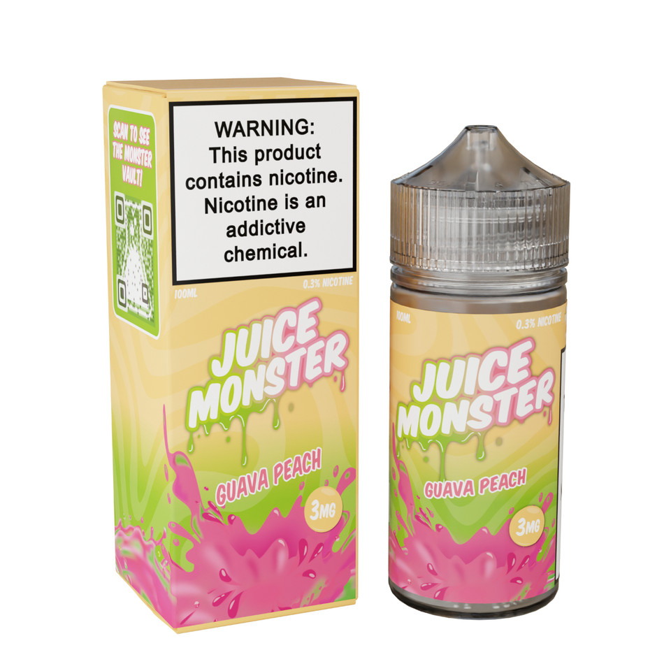 Juice Monster Guava Peach 100ml E-Juice 3mg