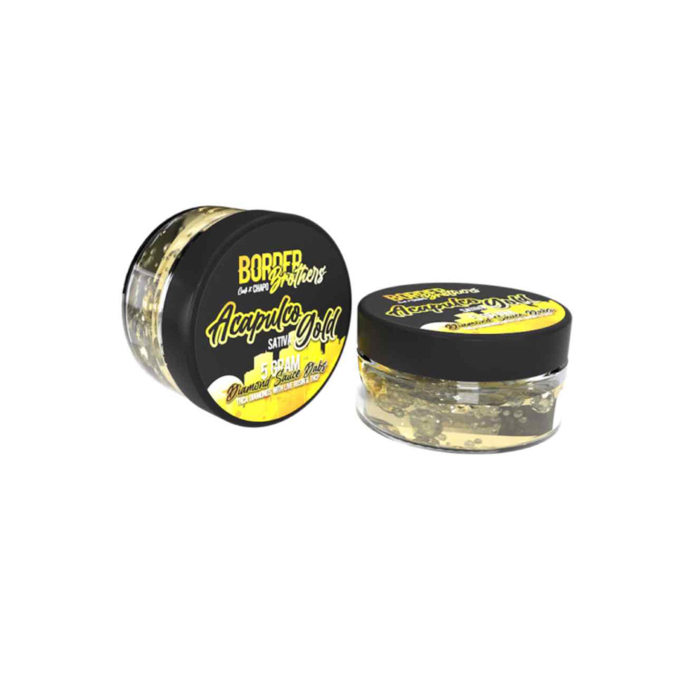 Cali Extrax Border Brothers THC-A Diamond Sauce Dabs 5G-Acapulco Gold