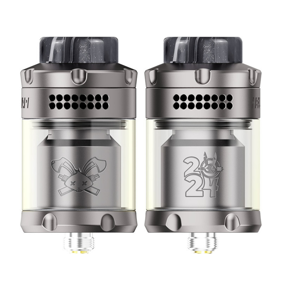 HellVape Dead Rabbit 3 RTA - 2024 Edition Gunmetal