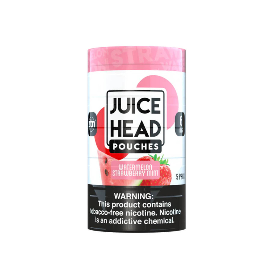 Juice Head ZTN Nicotine Pouches Pack of 5-Watermelon Strawberry Mint
