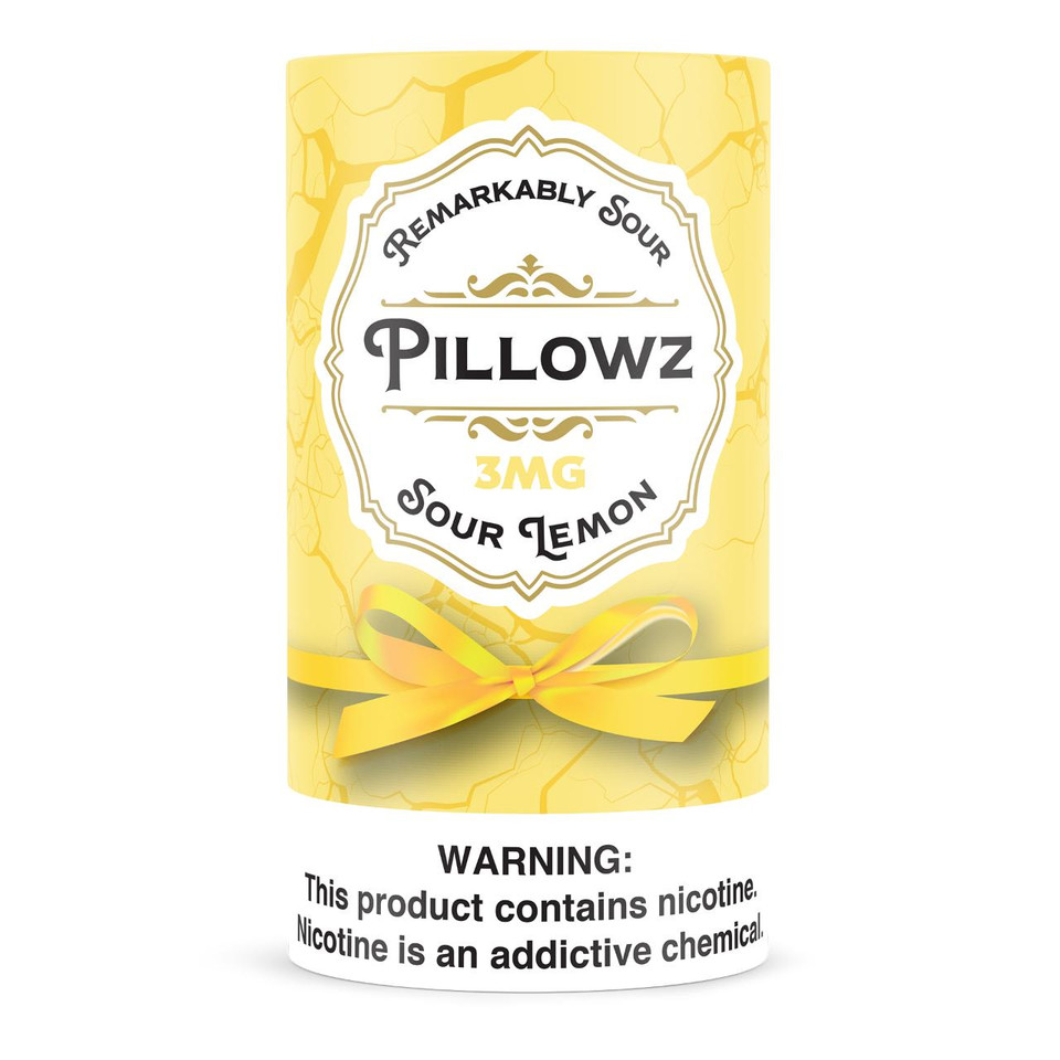 Pillowz TFN Pouches - 5PK Sour Lemon - 3MG
