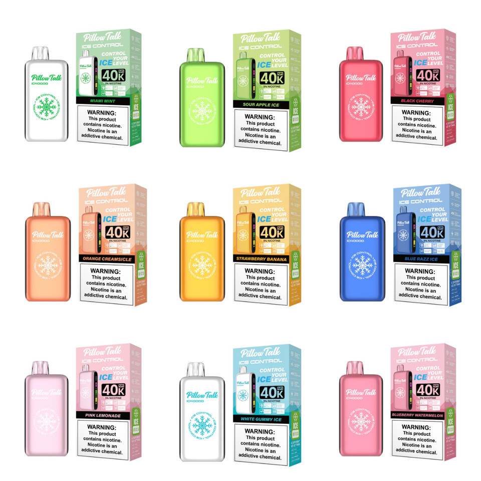 Pillow Talk Ice Control IC Disposable (40000 Puffs)