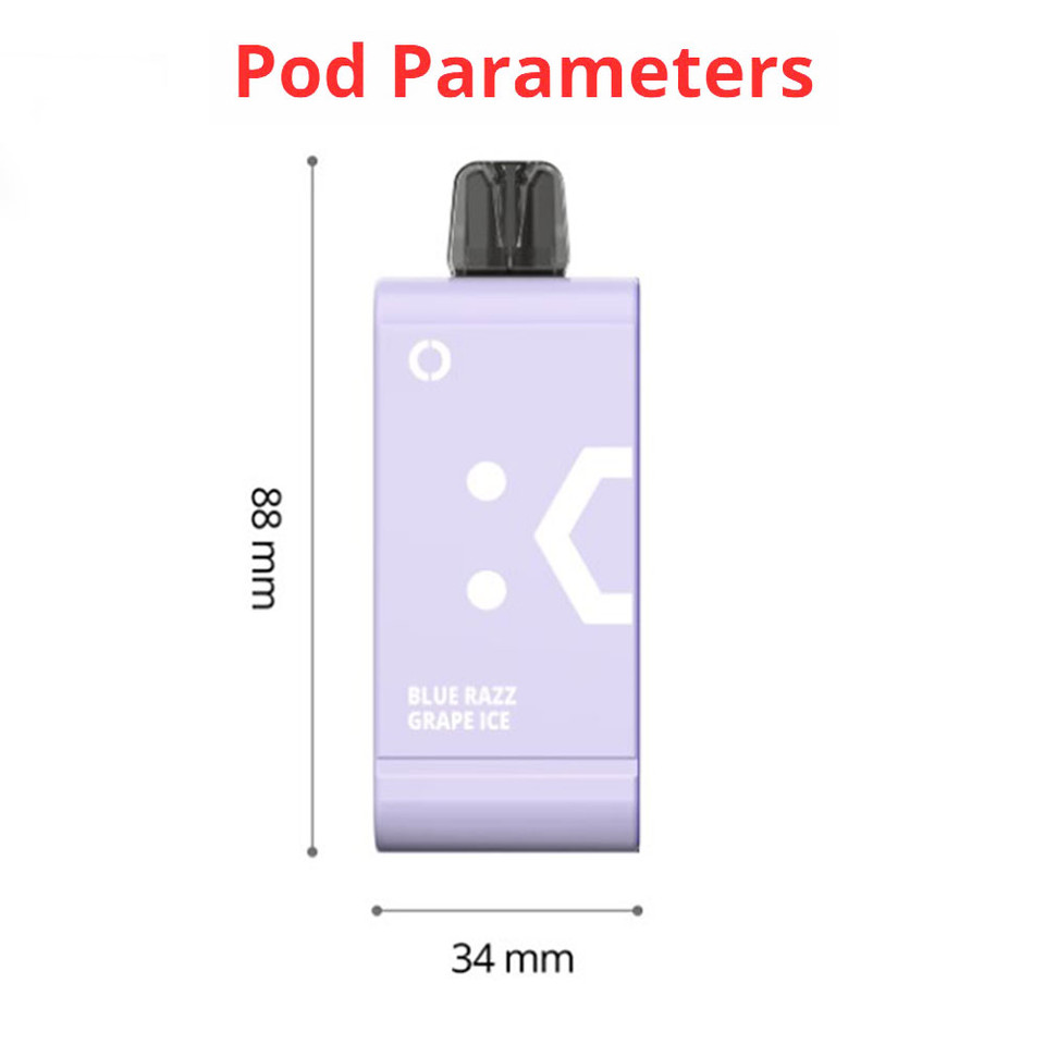 Off Stamp SW16000 16,000 Puff Disposable Replacement Pod Cartridge - 1PK