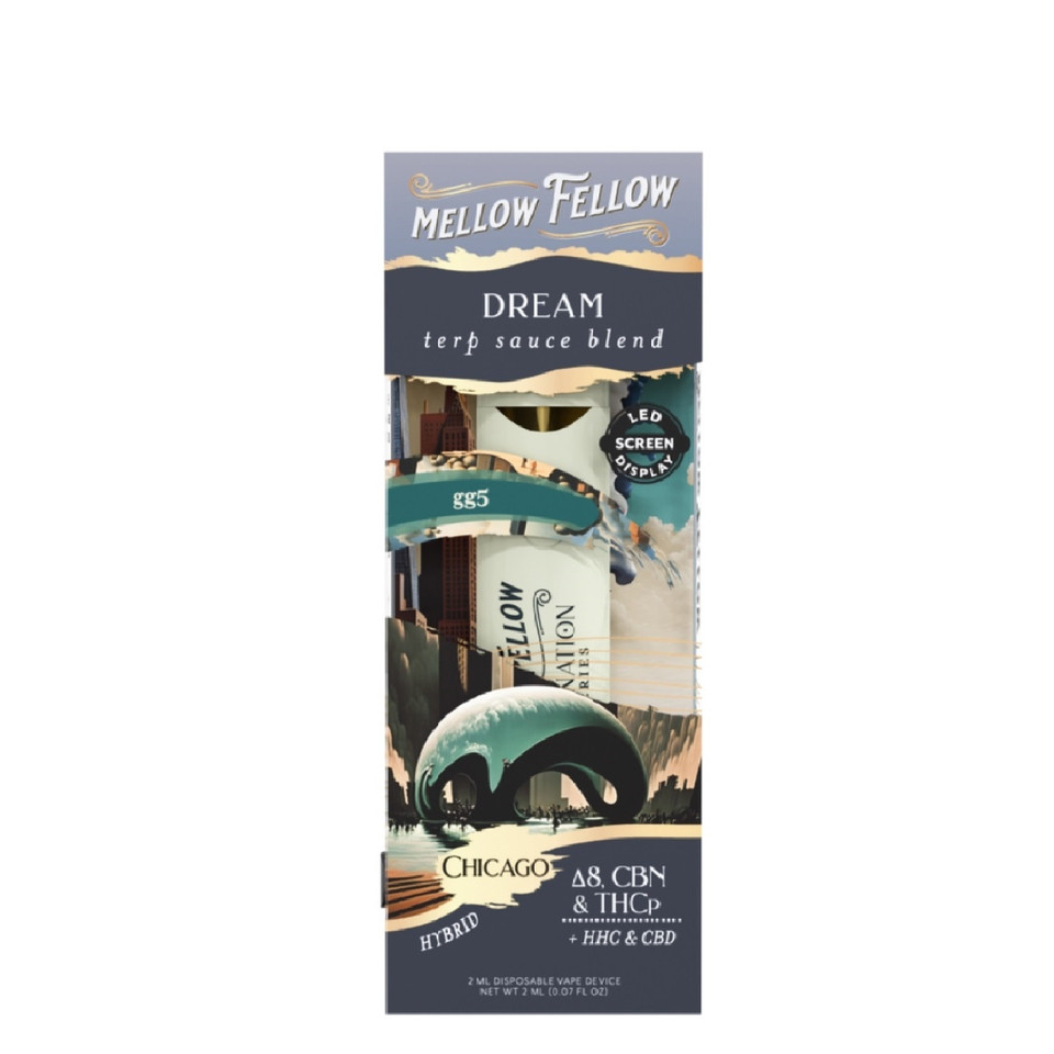 Mellow Fellow Trep Sauce Blend Disposable 2ML Chicago - GG5