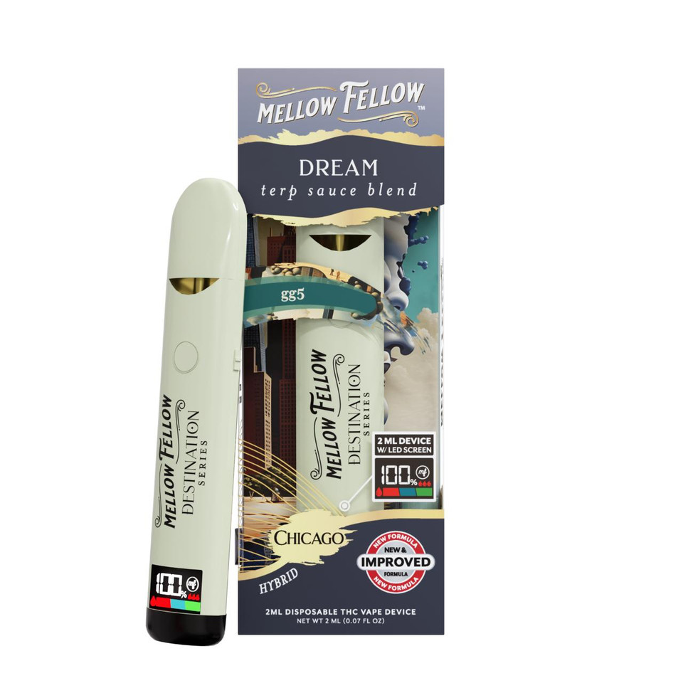 Mellow Fellow Terp Sauce Blend Disposable 2ML Chicago - GG5